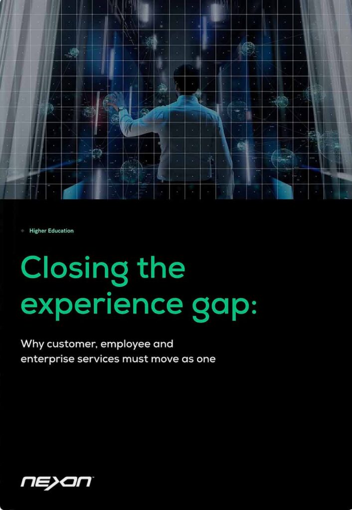 Nexon eBook – Closing the experience gap: Why customer, employee and enterprise services must move as one