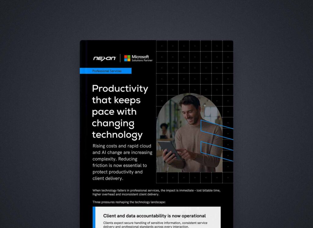 Nexon Infographics – Productivity that keeps pace with changing technology