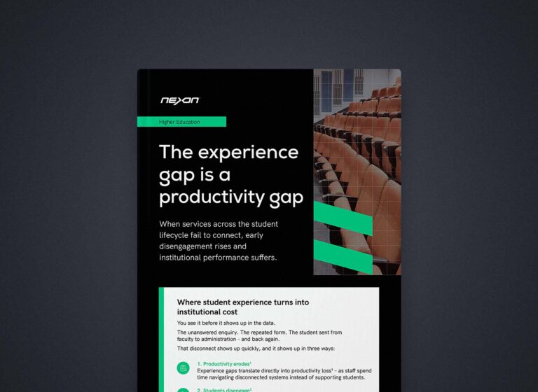 Nexon Infographics – The experience gap is a productivity gap