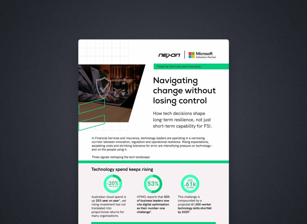 Nexon Infographics - Navigating change without losing control