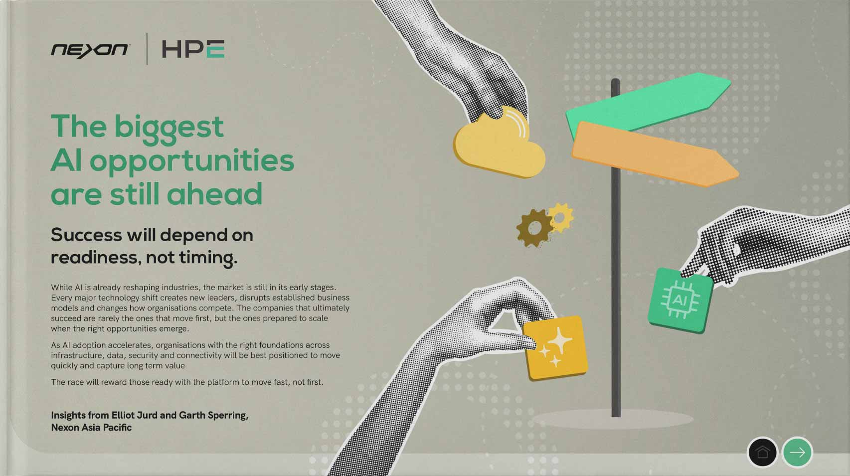 Nexon HPE whitepaper – The biggest AI opportunities are still ahead. Success will depend on readiness, not timing.