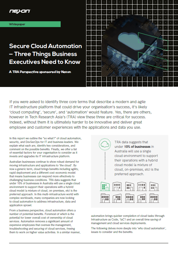 Secure cloud automation whitepaper page 1